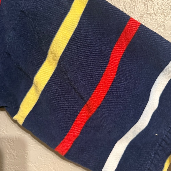 Vintage 100% Cotton Striped Bathrobe • Made in Brazil Medium - Picture 4 of 12